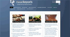 Desktop Screenshot of floorreports.com
